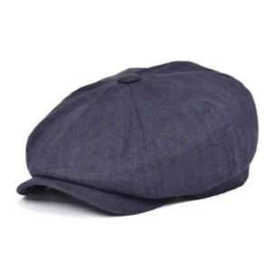 Flatcap Linen Herringbone Summer 8 Panel